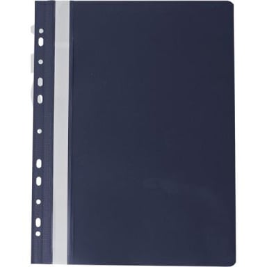 Папка-швидкозшивач Buromax А4, perforated, PVC, black/ PROFESSIONAL (BM.3331-01) - фото 1
