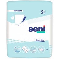 Пелюшки для малюків Seni Soft 60x60 см 5 шт (5900516690311) - фото 1