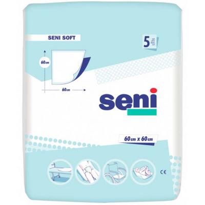 Пелюшки для малюків Seni Soft 60×60 см 5 шт (5900516690311)