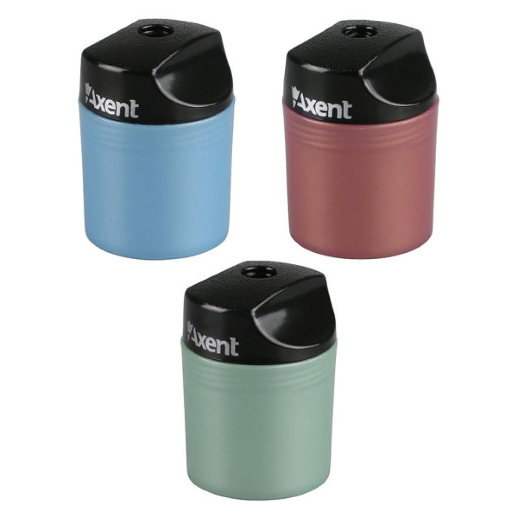 Точилка Axent with a container (assorted colors) (1153-А) Точилка Axent with a container (assorted colors) (1153-А)