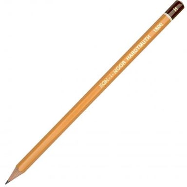 Олівець графітний Koh-i-Noor 1500 Н (поштучно) (150000H01170) - фото 1