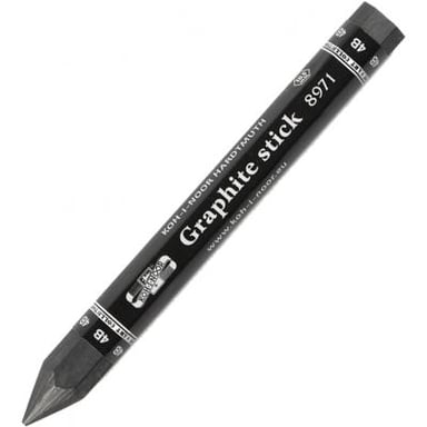 Олівець графітний Koh-i-Noor 8971.4В woodless, jumbo (897104B005KK) - фото 1