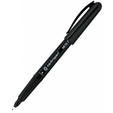 Маркер Centropen CD-Liner 4616 ergoline, 0,6 мм black (4616/01) - фото 1