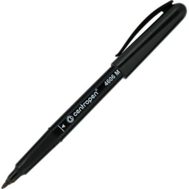 Маркер Centropen CD-Pen 4606 ergoline, 1 мм black (4606/01) - фото 1
