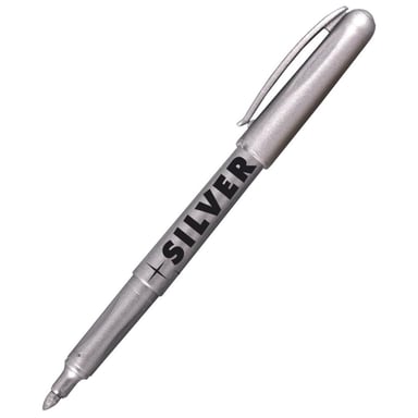 Маркер Centropen GOLD & SILVER 2690 B 1,5-3 мм, Silver color (2690/13) - фото 1