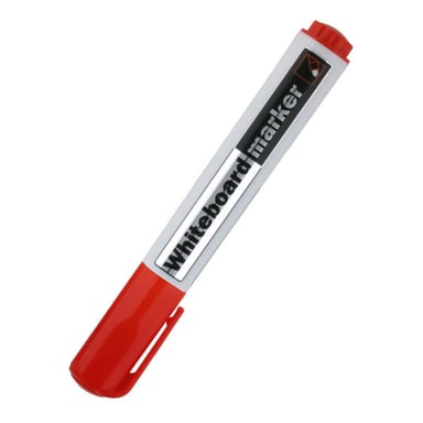 Маркер Delta by Axent Whiteboard D2800, 2 мм, round tip, red (D2800-06) - фото 1