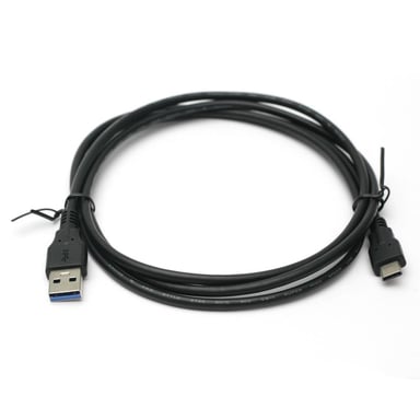 Дата кабель USB 3.0 AM to USB-C 1.5m PowerPlant (KD00AS1254) - фото 1