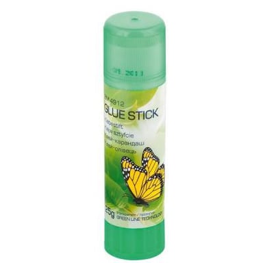 Клей Buromax Glue stick 25г, PVP, transparent (BM.4912) - фото 1