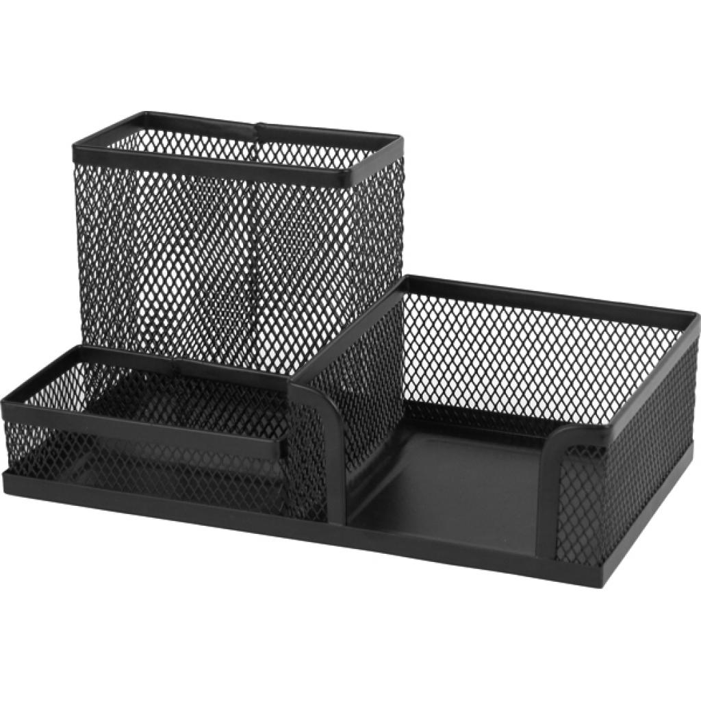 Підставка для дрібниць Axent 203x105x100мм, wire mesh, black (2116-01-A) - фото 1