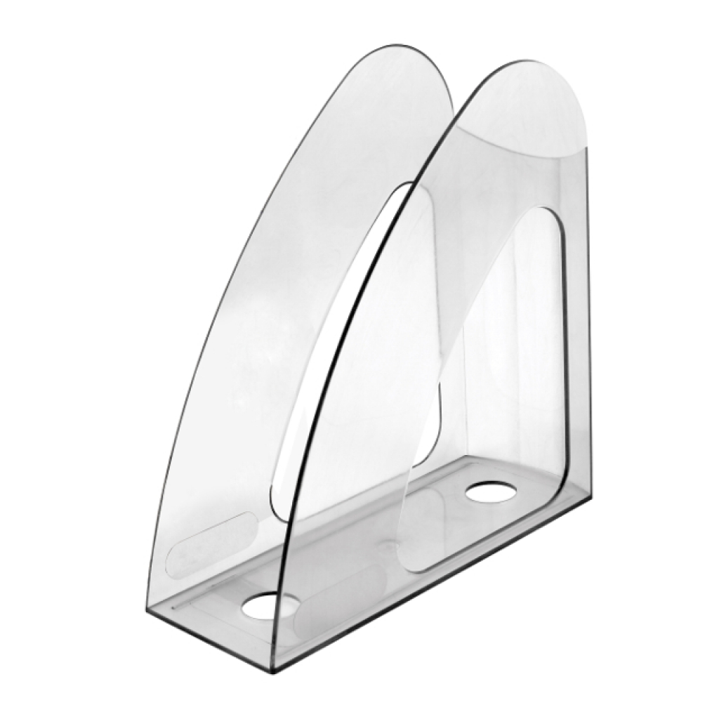 Лоток для паперів Delta by Axent vertical, 24х9х24см, clear (D4014-27) Лоток для паперів Delta by Axent vertical, 24х9х24см, clear (D4014-27)