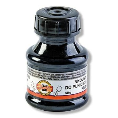 Чорнило для пір'яних ручок Koh-i-Noor 50 мл., black (14150500000) - фото 1