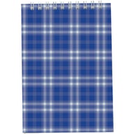 Блокнот Buromax spiral top, А6, 48sheets, square, blue (BM.2480-02) - фото 1