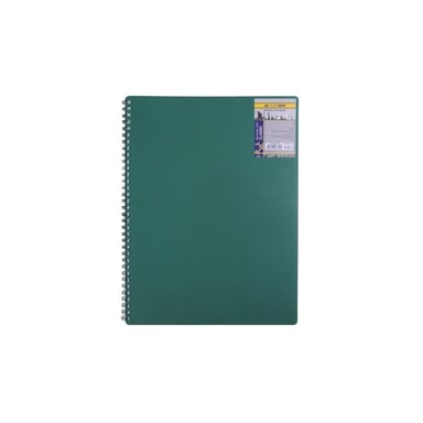 Блокнот Buromax spiral side, А6, 80sheets, CLASSIC, square, green (BM.2589-004) - фото 1