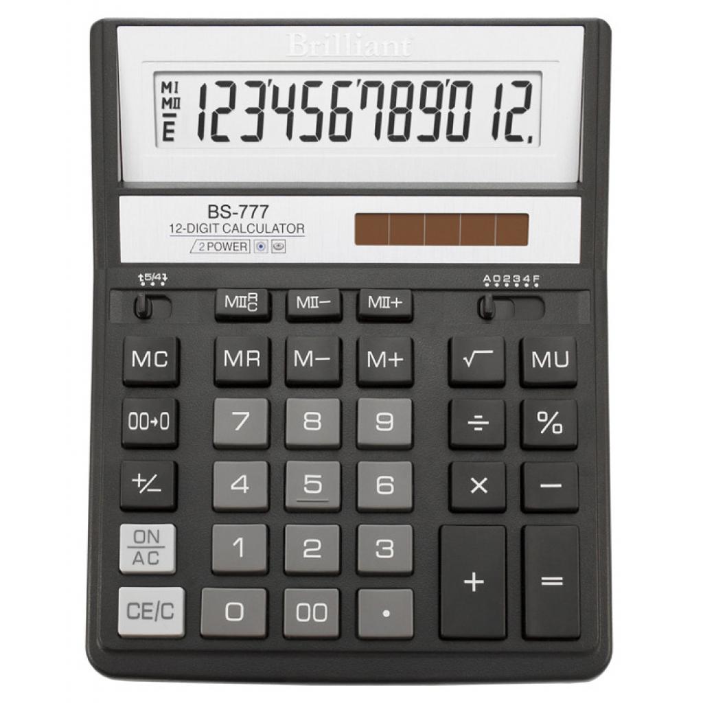 Калькулятор Brilliant BS-777BK - фото 1 Калькулятор Brilliant BS-777BK - фото 1
