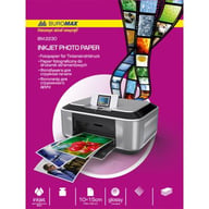 Фотопапір Buromax 10х15см, Glossy, 180 г/м2, 100sheets (BM.2230-4100) - фото 1