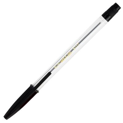 Ручка кулькова Buromax non-retractable JOBMAX Corvina, black (BM.8117-02)