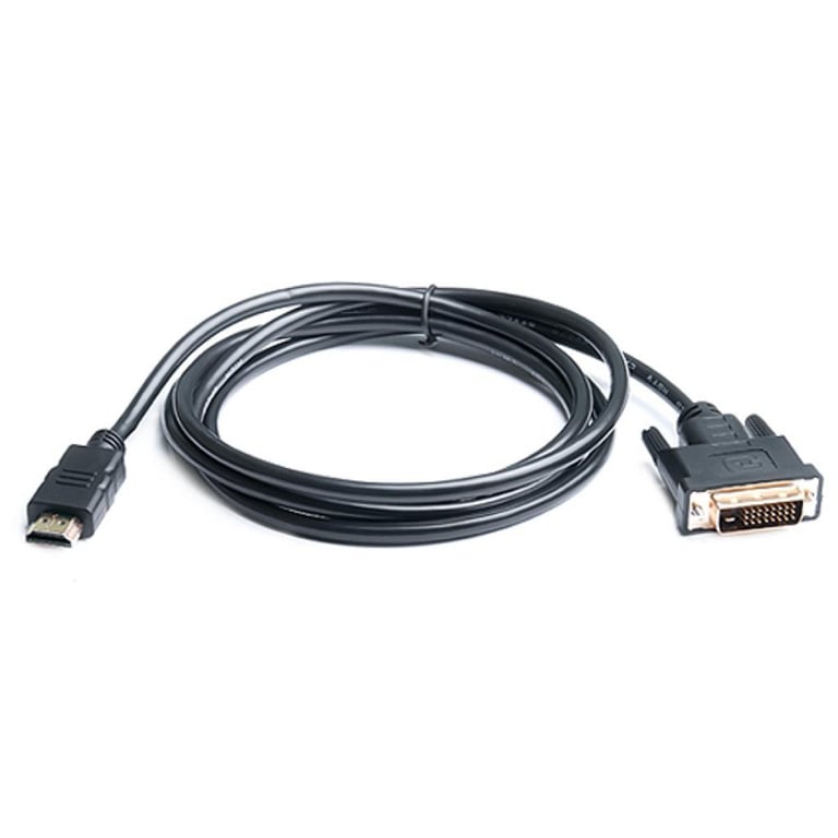 Кабель мультимедійний HDMI to DVI 1.8m REAL-EL (EL123500013) - фото 1