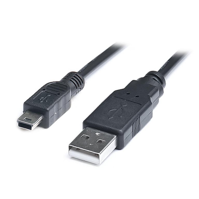 Дата кабель USB 2.0 AM to Mini 5P 1.8m REAL-EL (EL123500006) - фото 2