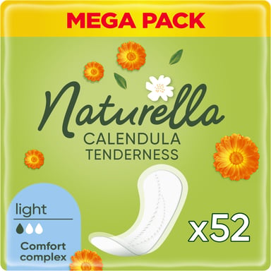 Щоденні прокладки Naturella Calendula Tenderness Light 52 шт. (8001090603845) - фото 1