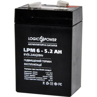 Батарея до ДБЖ LogicPower LPM 6В 5.2 Ач (4158) - фото 3