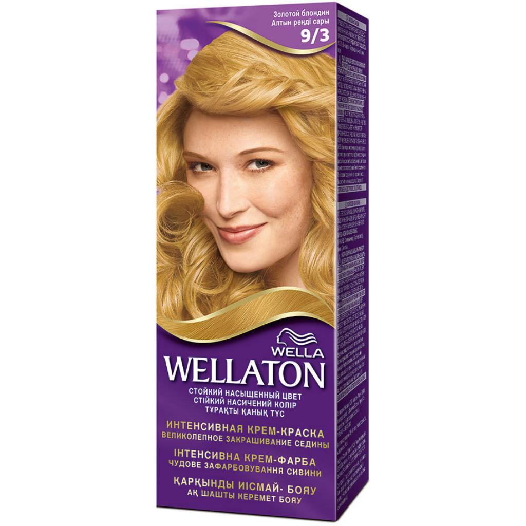 Фарба для волосся Wellaton 9/3 Золотий блондин 110 мл (4056800023219) - головне фото