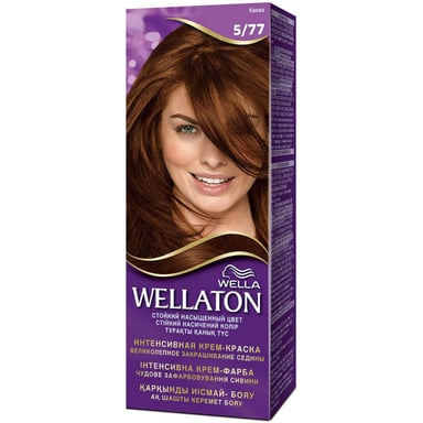 Фарба для волосся Wellaton 5/77 Какао (4056800879052/4056800620173) - фото 1