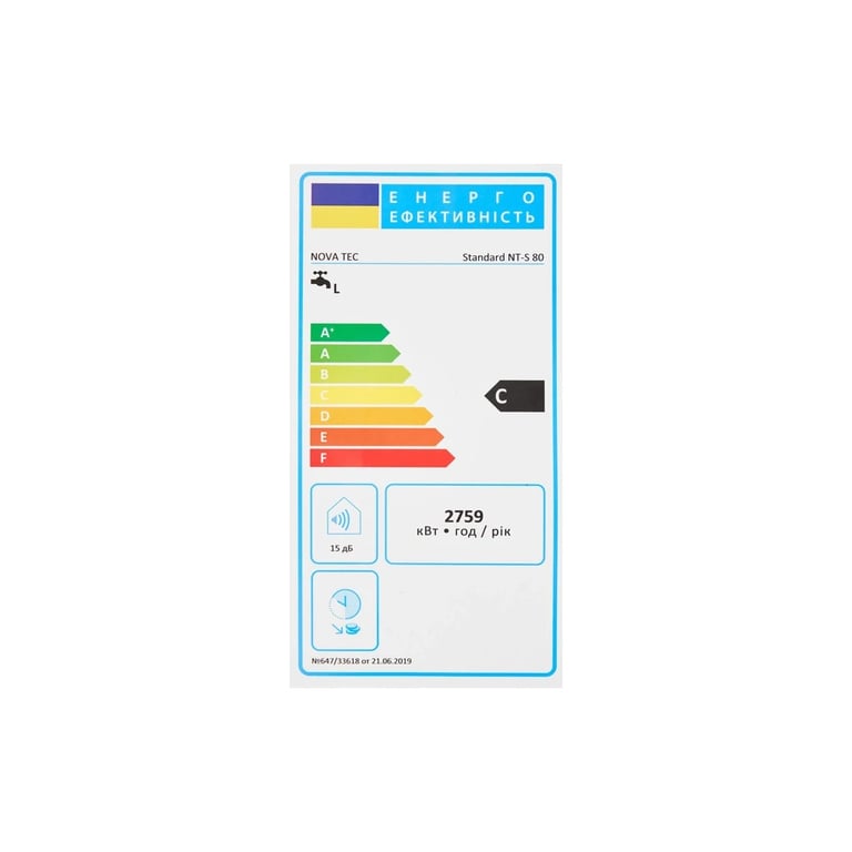 Бойлер Nova Tec Standard 80 (NT-S 80) - фото 4