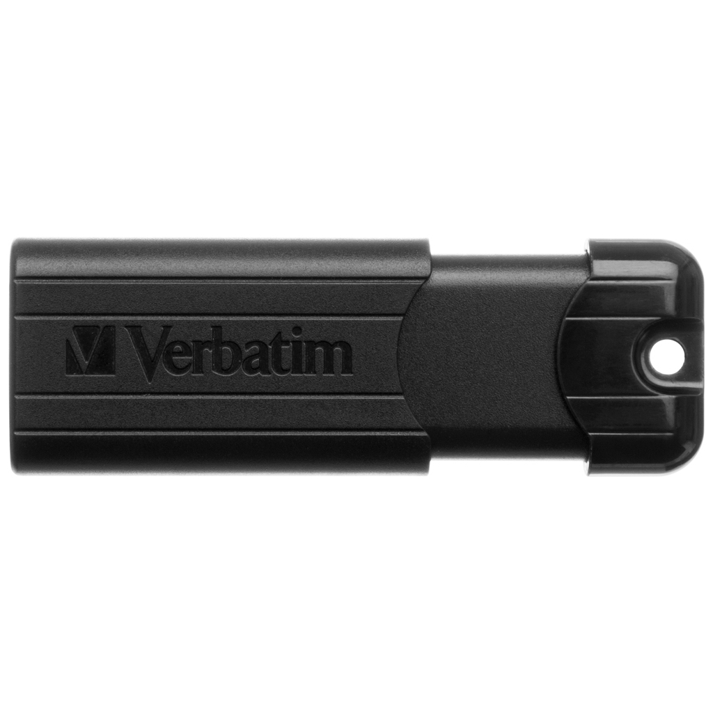 USB флеш накопичувач Verbatim 16GB PinStripe Black USB 3.2 (49316) - фото 1 USB флеш накопичувач Verbatim 16GB PinStripe Black USB 3.2 (49316) - фото 1