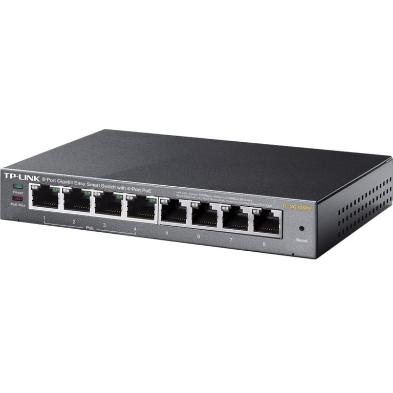 Комутатор мережевий TP-Link TL-SG108PE - фото 1