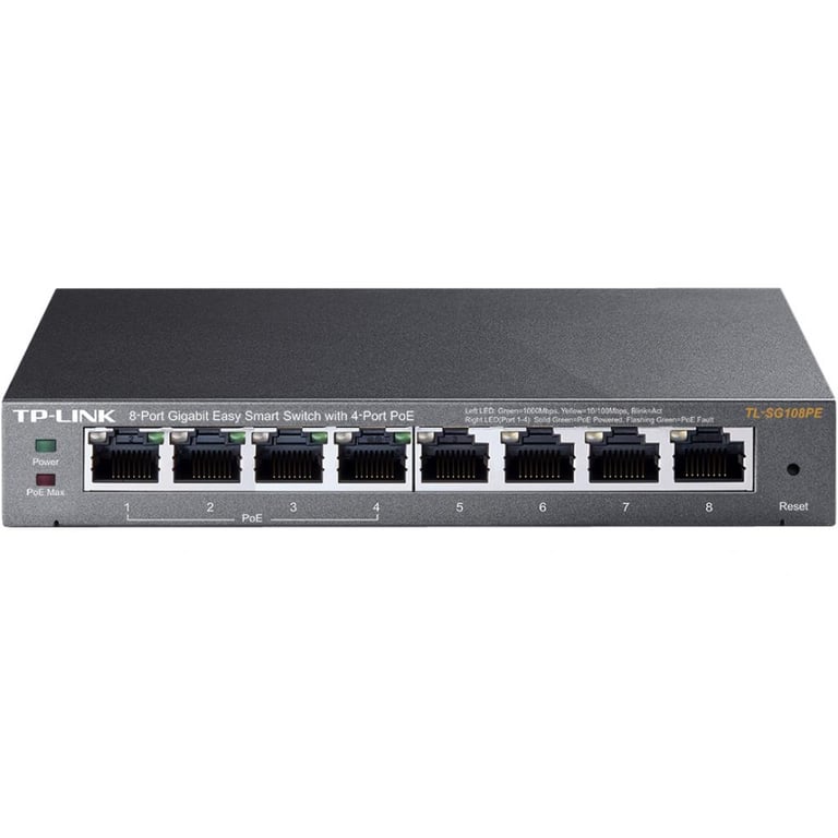 Комутатор мережевий TP-Link TL-SG108PE - фото 2