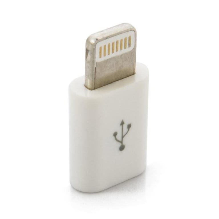 Перехідник micro USB to Lightning Extradigital (KBA1648) - фото 1