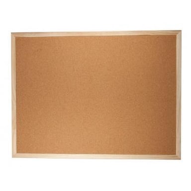 Офісна дошка Buromax JOBMAX corky, 45x60см, fabrikoid frame (BM.0013) - фото 1