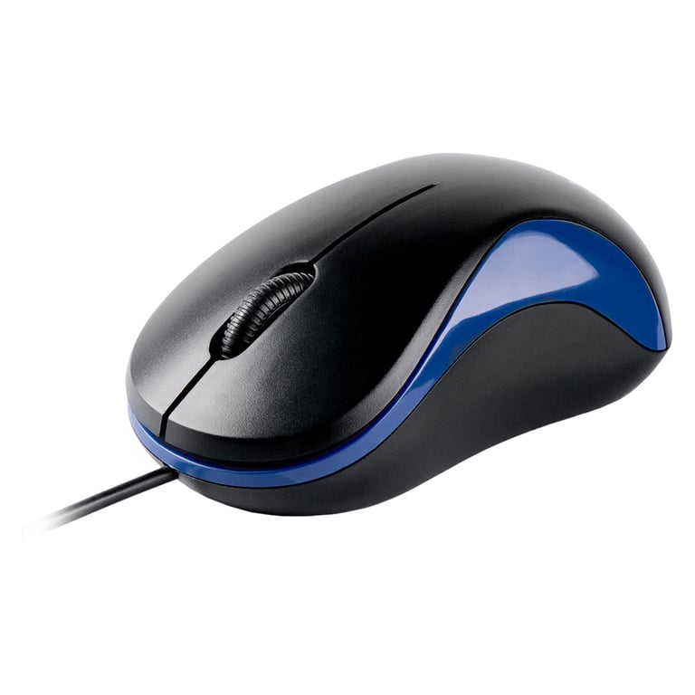 Мишка Vinga MS-882 black - blue - фото 2