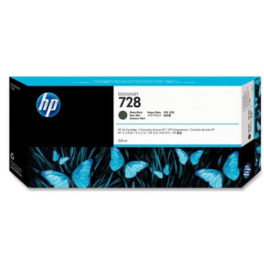 Картридж HP DJ No.728 Matte Black, DesignJet T730/T830 300 ml (F9J68A) - фото 1