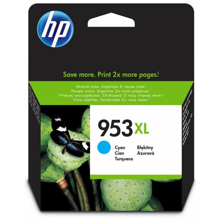 Картридж HP DJ No.953XL Cyan OJ Pro 8210/8710/8720/8725/8730 (F6U16AE) - фото 1
