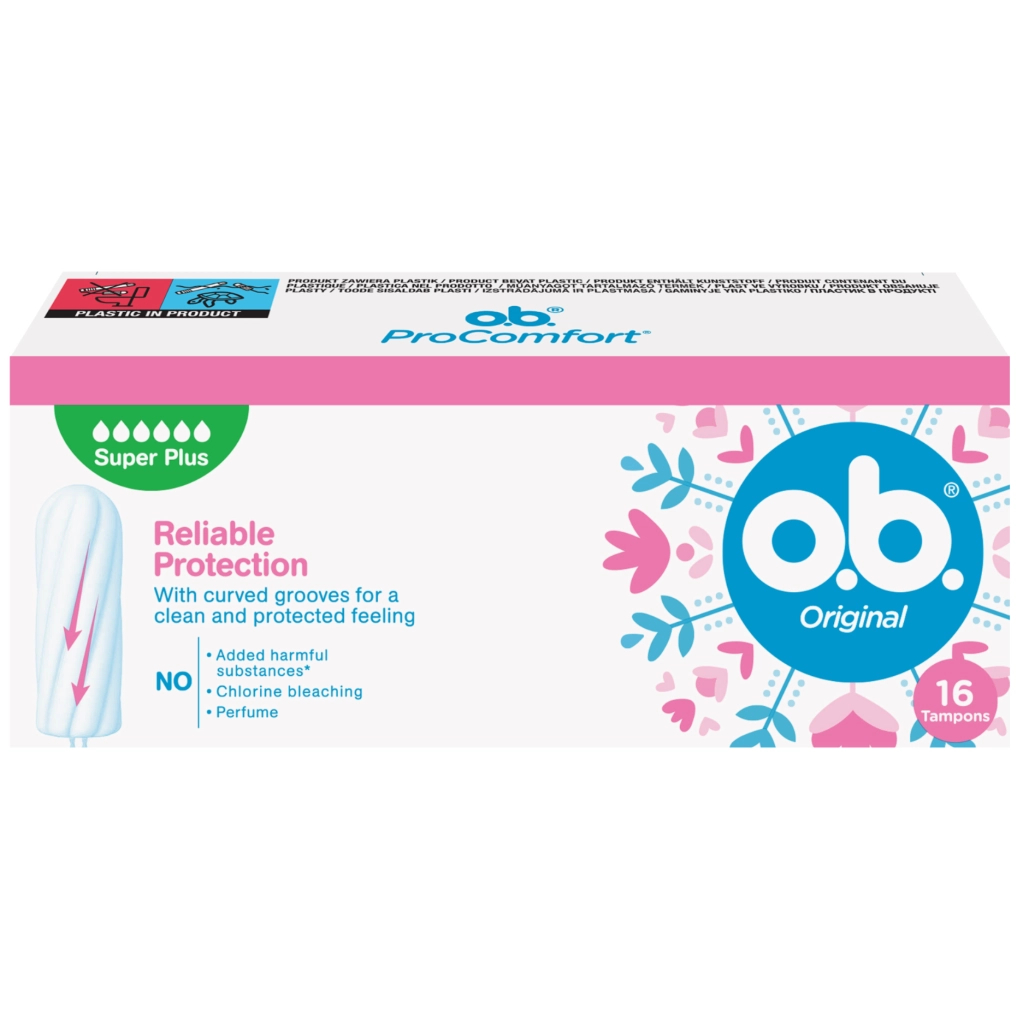 Тампони o.b. Original Super Plus 16 шт. (3574660089356/3574661350196) Тампони o.b. Original Super Plus 16 шт. (3574660089356/3574661350196)