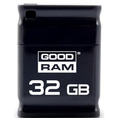 USB флеш накопичувач Goodram 32GB Piccolo Black USB 2.0 (UPI2-0320K0R11) - фото 1
