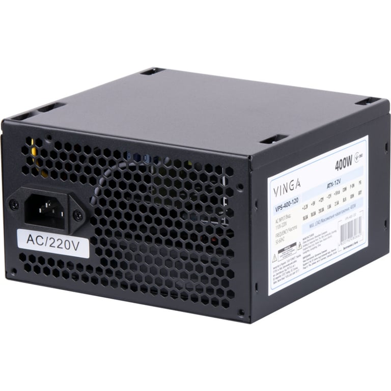 Блок живлення Vinga 400W ОЕМ (VPS-400-120) - фото 6