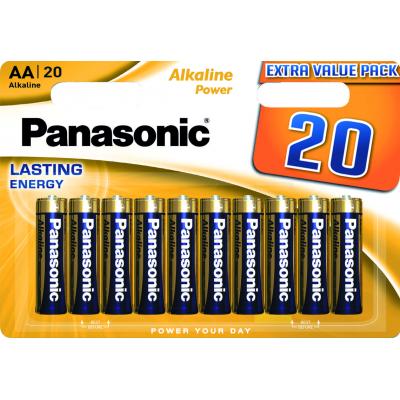 Батарейка Panasonic LR06 Alkaline Power * 20 (LR6REB/20BW) - фото 1