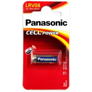 Батарейка Panasonic LRV08 * 1 (альтернативне маркування MN21, A23) (LRV08L/1BE) - фото 1