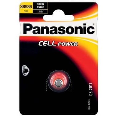 Батарейка Panasonic SR936 * 1 Silver Oxide (SR-936EL/1B) - фото 1