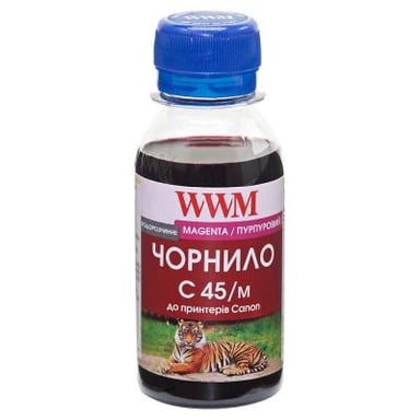 Чорнило WWM Canon CL-441/CL-446/CLI-451M 100г Magenta Water-soluble (C45/M-2) - фото 1