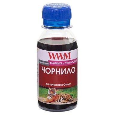 Чорнило WWM Canon CL-511С/CL-513С/CLI-521M 100г Magenta Water-soluble (C11/M-2) - фото 1