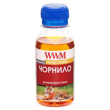 Чорнило WWM Canon CL-511С/CL-513С/CLI-521Y 100г Yellow Water-soluble (C11/Y-2) - фото 1
