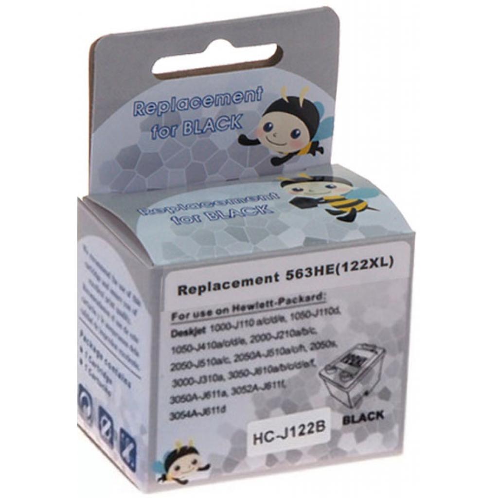 Картридж Microjet для HP №122 XL Black (HC-J122B) - фото 1