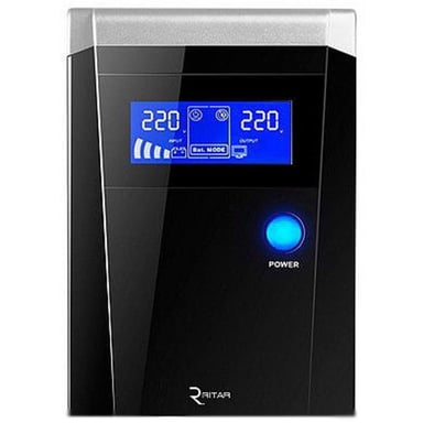 Пристрій безперебійного живлення Ritar RTSW-600 LCD,12V (RTSW-600 D12) - фото 1