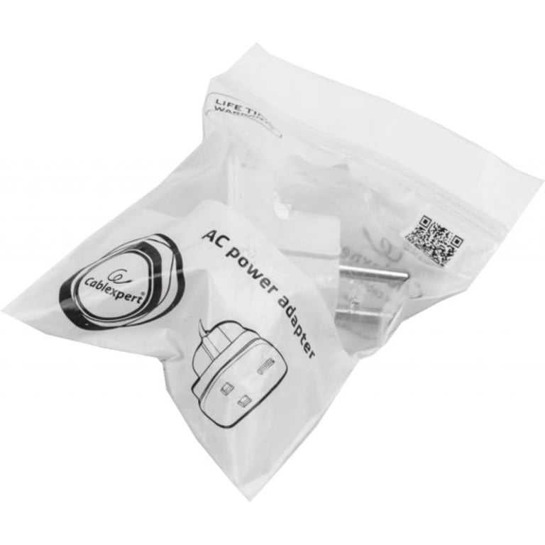 Перехідник Cablexpert UK-розетка - Евро-вилка (A-AC-UKEU-001) - фото 2