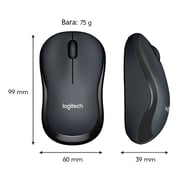 Мишка Logitech M220 Silent Grey (910-004878) - фото 9