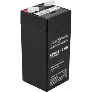 Батарея до ДБЖ LogicPower LPM 4В 4 Ач (4135) - фото 1