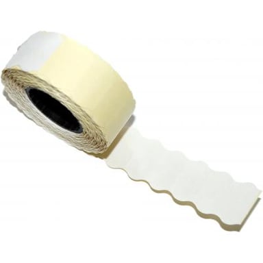 Етикет-стрічка Aurika 22х12 white, 30 рул (2212W) - фото 1